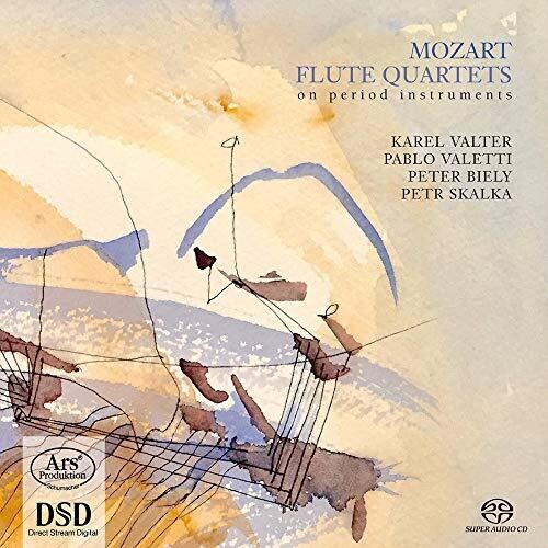 Mozart / Valter / Skalka: Flute Quartets - SUPER-AUDIO CD