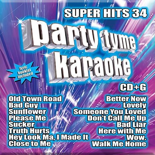 Various Artists: Party Tyme Karaoke: Super Hits 34 / Various - COMPACT DISCS