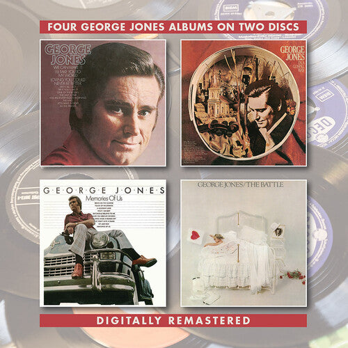 Jones, George: George Jones / In A Gospel Way / Memories Of Us / The Battle