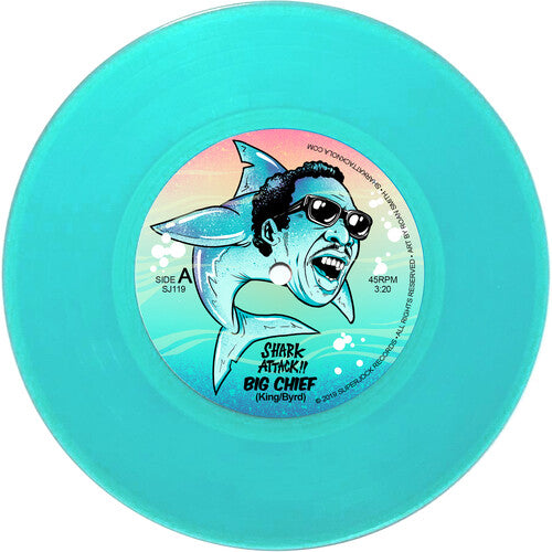 Shark Attack!!: Big Chief / Bamboula (Aqua Blue Vinyl)