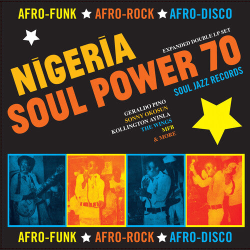 Soul Jazz Records Presents: Nigeria Soul Power 70 - Afro-funk, Afro-rock, Afro-Disco - COMPACT DISCS