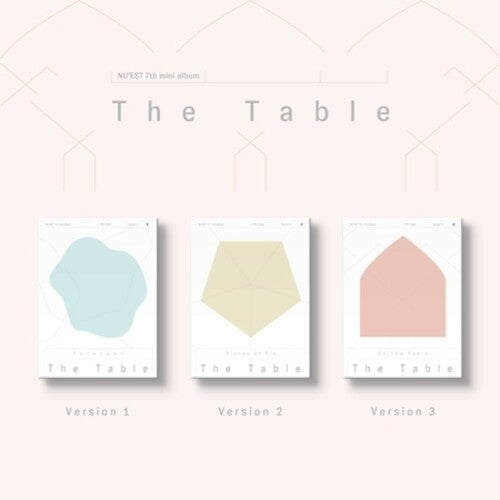 Nu'est: The Table (incl. 104pg Photobook, 2 x Photocards, Lyric Poster + ARPhotocard)