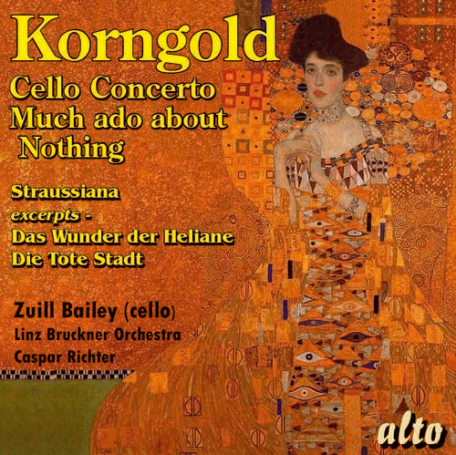 Linz Bruckner Orchestra / Richter, Caspar: Korngold: Cello Concerto Much Ado About Nothing Suite Straussiana & Mo