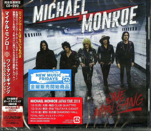 Monroe, Michael: One Man Gang (Deluxe Edition) (Japanese CD + DVD w/Bonus Track)