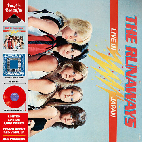 The Runaways: Live In Japan (Import Version) - VINYL LP