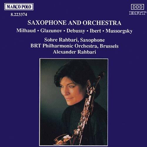 Milhaud / Glazunov / Rahbari / Brt Po: Milhaud / Saxophone & Orchestra Works