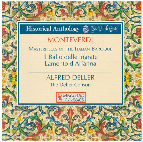 Monteverdi / Deller / Deller Consort: Il Ballo Delle Ingrate - COMPACT DISCS