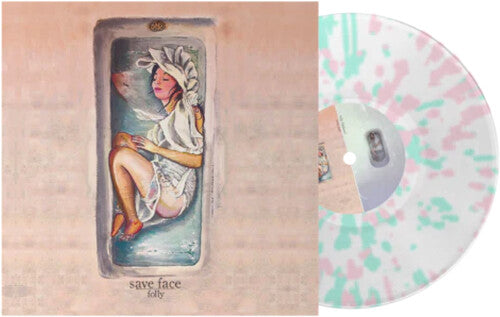 Save Face: Folly + Folly On The Rocks - Teal/Pink Splatter - VINYL LP