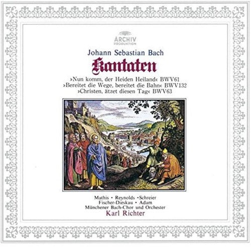 Bach / Richter, Karl: Bach: Cantatas BWV 61/132/63 - COMPACT DISCS