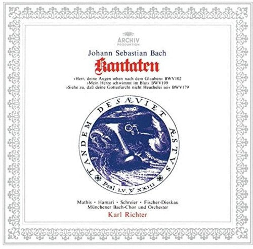 Bach / Richter, Karl: Bach: Cantatas BWV 102/199/179 - COMPACT DISCS