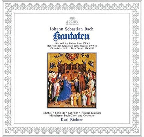 Bach / Richter, Karl: Bach: Cantatas BWV 5/56/180 - COMPACT DISCS