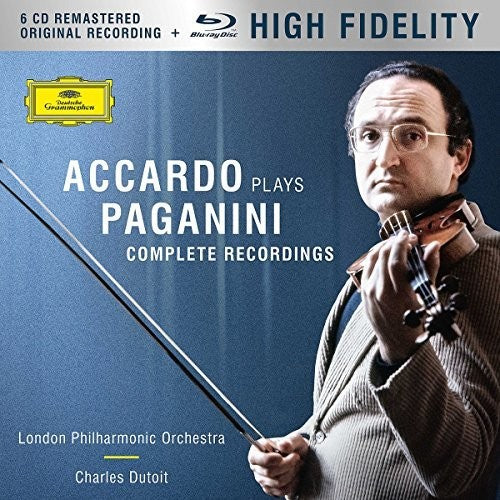 Salvatore Accardo: Accardo Plays Paganini - the Complete Recordings - COMPACT DISCS