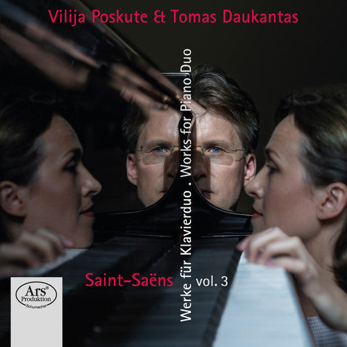 Saens / Poskute / Daukantas: Works for Piano Duo 3 - SUPER-AUDIO CD