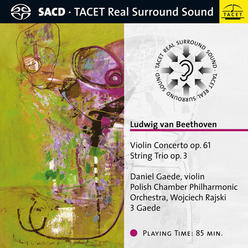 Beethoven / Gaede / Rajski: Violin Concerto / String Trio - SUPER-AUDIO CD
