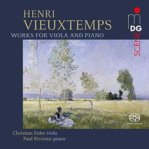 Vieuxtemps / Euler / Rivinius: Works for Viola & Piano - SUPER-AUDIO CD