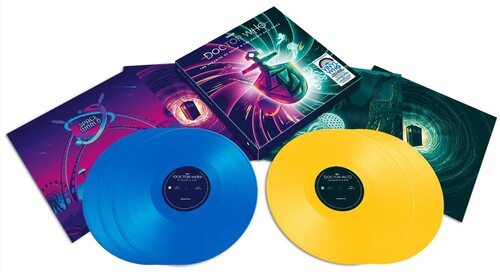 Doctor Who: Paradise Of Death & The Ghosts Of N-Space (Soundtrack) [HeavyweightBlue & Yellow Colored Vinyl]