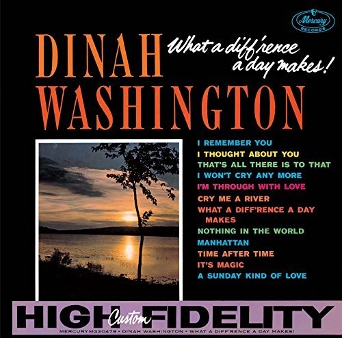 Dinah Washington: What A Diff Rence A Day Makes - COMPACT DISCS