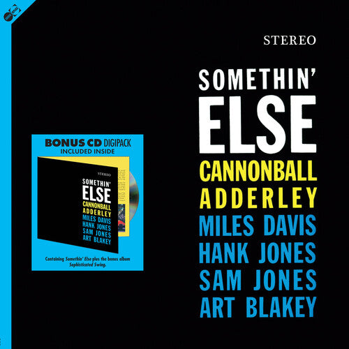 Adderley, Cannonball: Somethin Else [180-Gram LP With Bonus Tracks & Bonus CD]