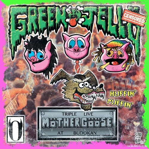 Green Jelly: Triple Live Mother Goose At Budokan - VINYL LP