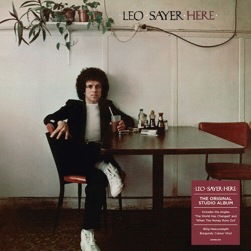 Sayer, Leo: Here [Heavyweight Burgundy Colored Vinyl]