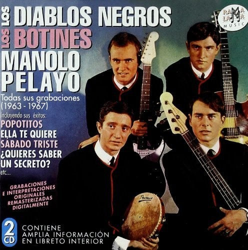 Los Diablos Negros / Los Botines / Pelayo, Manolo: Todas Sus Grabaciones (1963-1964) - COMPACT DISCS
