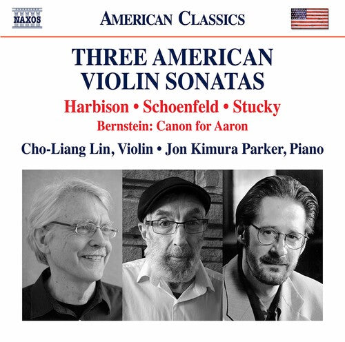 Lin / Harbison / Schoenfield: Three American Violin Sonatas