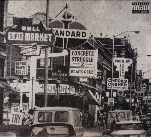 Black Geez: Concrete Struggles 2 - COMPACT DISCS