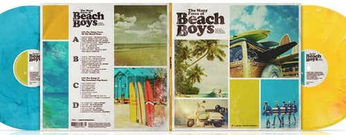 Many Faces of the Beach Boys / Various: Many Faces Of The Beach Boys / Various (Ltd 180gm Gatefold Blue &Yellow Vinyl)