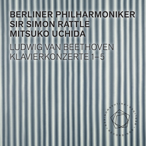 Beethoven / Berliner Philharmoniker / Uchida: Klavierkonzerte 1-5 - SUPER-AUDIO CD