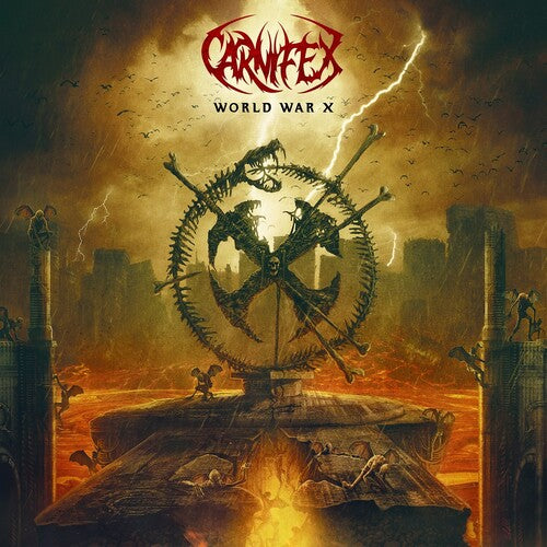 Carnifex: World War X (Orange/Black Splatter)