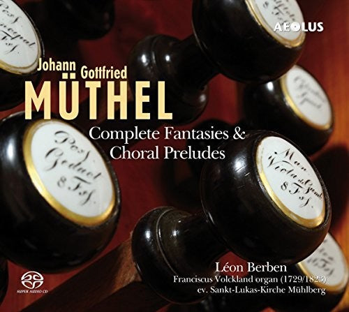 Leon Berben: Complete Fantasies & Choral - SUPER-AUDIO CD