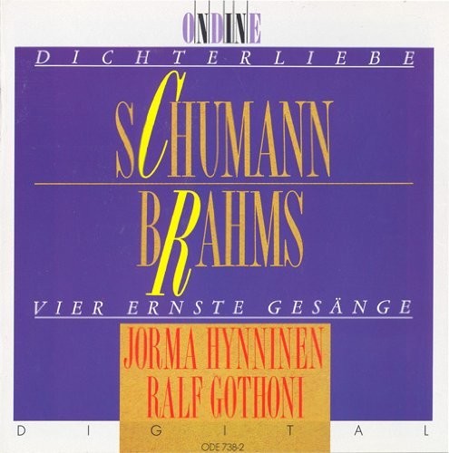 Hynninen / Gothoni: Dichterliebe - COMPACT DISCS