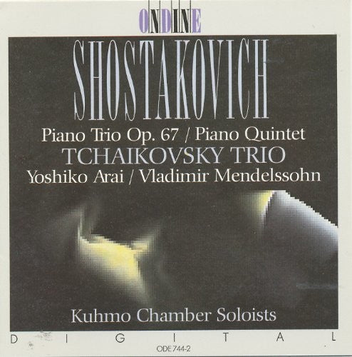 Tchaikovsky: Piano Trio 2 - COMPACT DISCS