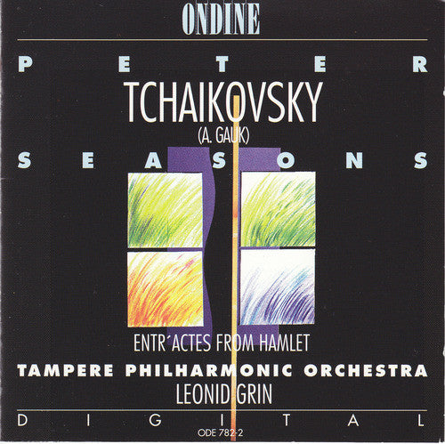 Tampere Philharmonic Orchestra / Grin: Seasons - COMPACT DISCS
