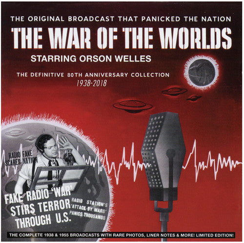Welles, Orson: The War Of The Worlds - The Definitive 80th Anniversary Collection 1938-2018 (Deluxe Edition) - COMPACT DISCS