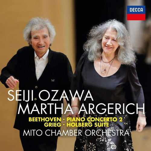 Argerich, Martha / Ozawa, Seiji / Mito Chamber Orch: Beethoven: Piano Concerto 2 / Grieg: Holberg Suite