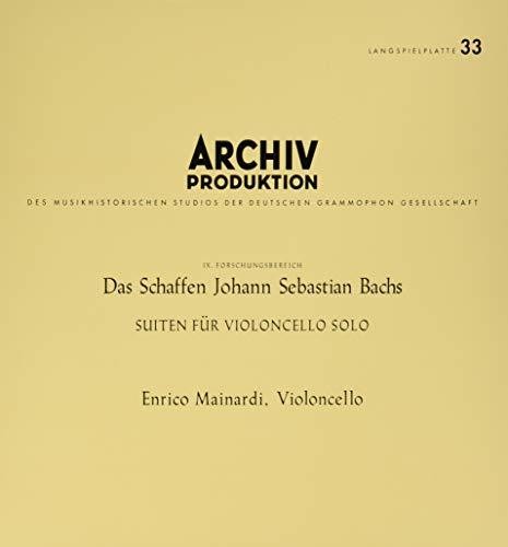 Mainardi, Enrico: Bach Suites For Cello Solo