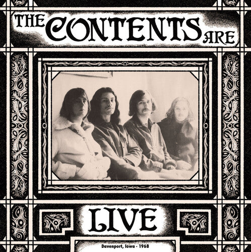 The Contents Are: Live Davenport Iowa 1968 - VINYL LP