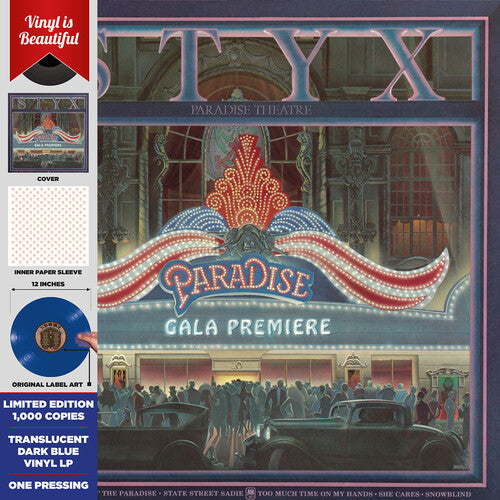 Styx: Paradise Theatre - VINYL LP