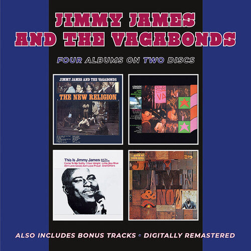 James, Jimmy & the Vagabonds: New Religion / London Swings 'Live At The Marquee Club' / This Is Jimmy James & The Vagabonds / Open Up Your Soul Plus Bonus Tracks