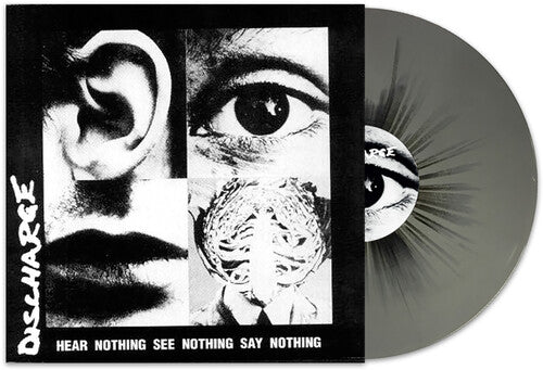 Discharge: Hear Nothing, See Nothing, Say Nothing (Grey / Black Splatter Vinyl)