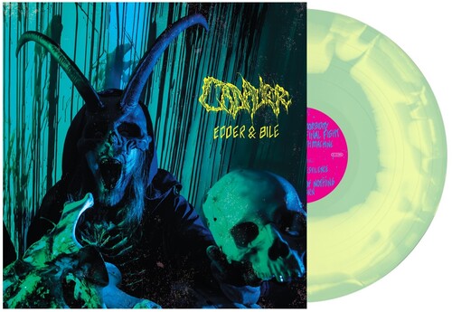 Cadaver: Edder & Bile (Mint Green / Yellow Swirl Vinyl)