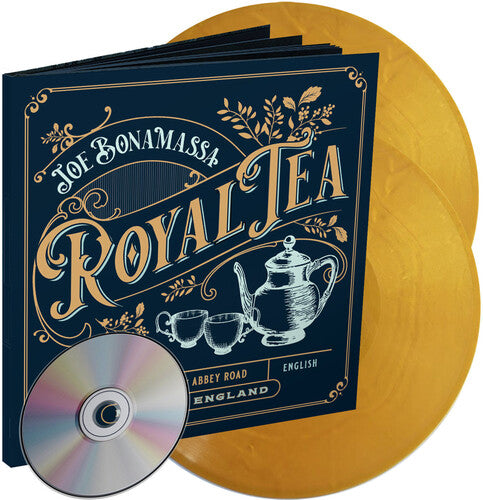 Joe Bonamassa: Royal Tea [Artbook With Gold Vinyl & Bonus CD] - VINYL LP