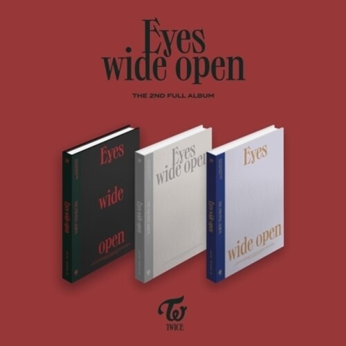 TWICE: Eyes Wide Open (Random Cover) (incl. 88pg Photobook, Message Card,Lyric Folded Poster, DIY Sticker + 5pc Photocard)