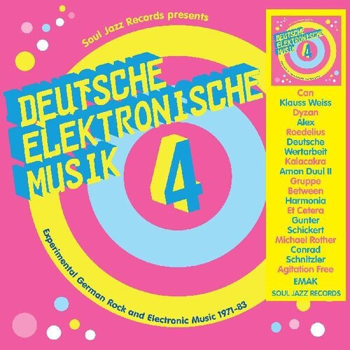 Soul Jazz Records: Deutsche Elektronische Musik 4 - Experimental German Rock and  German Rock and Electronic Music 1971-83