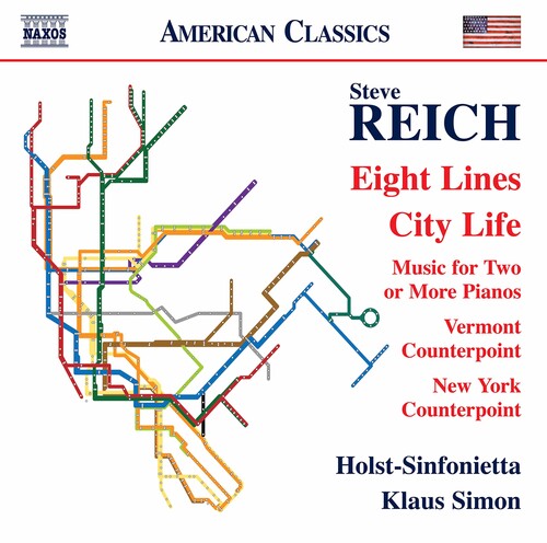 Reich / Holst-Sinfonietta / Simon: Eight Lines / City Life