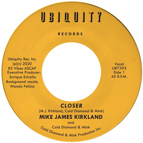 Kirkland, Mike James / Cold Diamond / Mink: Closer