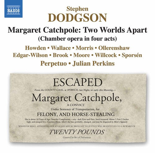 Dodgson / Ensemble Perpetuo / Perkins: Margaret Catchpole