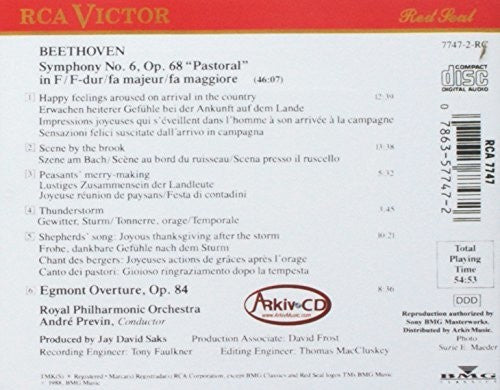 Rpo / Previn, Andre: Sym No 6