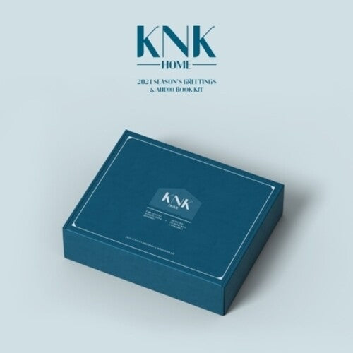 KNK: KNK 2021 Season's Greetings & Audio Book Kit (incl. Desk Calendar,Message Photocard, Postcard, Paper Door Hangers + Metal Badge)